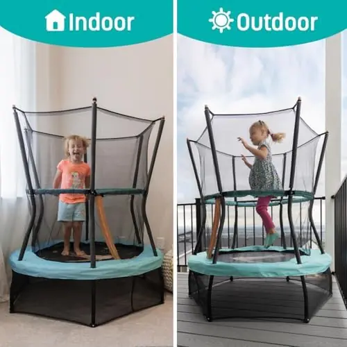 60-Inch No-Spring Kids Trampoline thumbnail 6