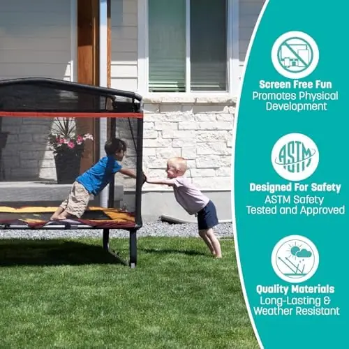 6 x 4' Winnie the Pooh Mini Trampoline thumbnail 7