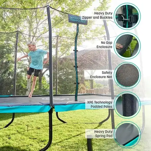 9 x 15' Rectangle Trampoline thumbnail 5