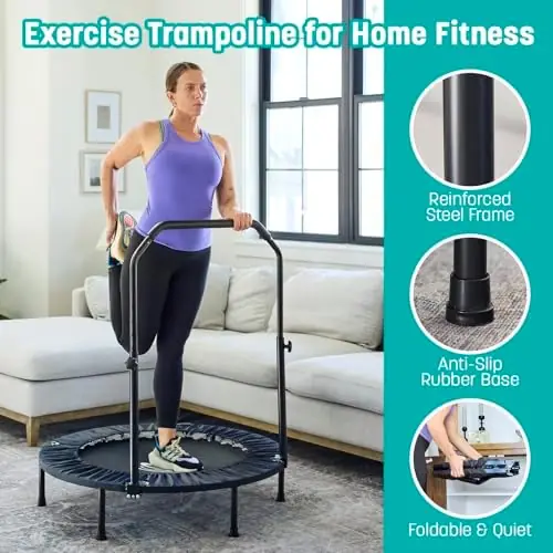 40-Inch Foldable Fitness Rebounder thumbnail 6