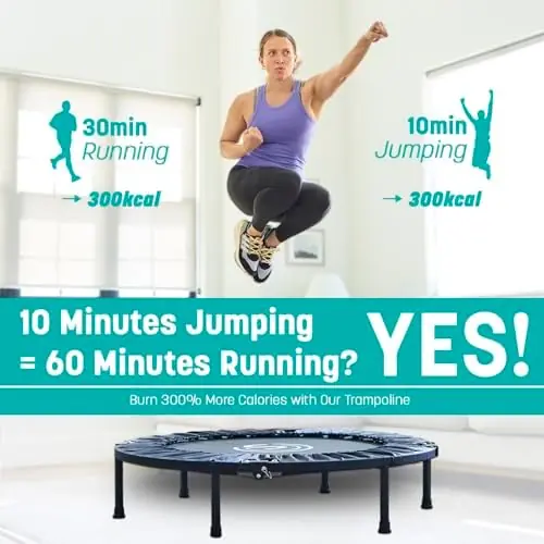 40-Inch Foldable Fitness Rebounder thumbnail 7